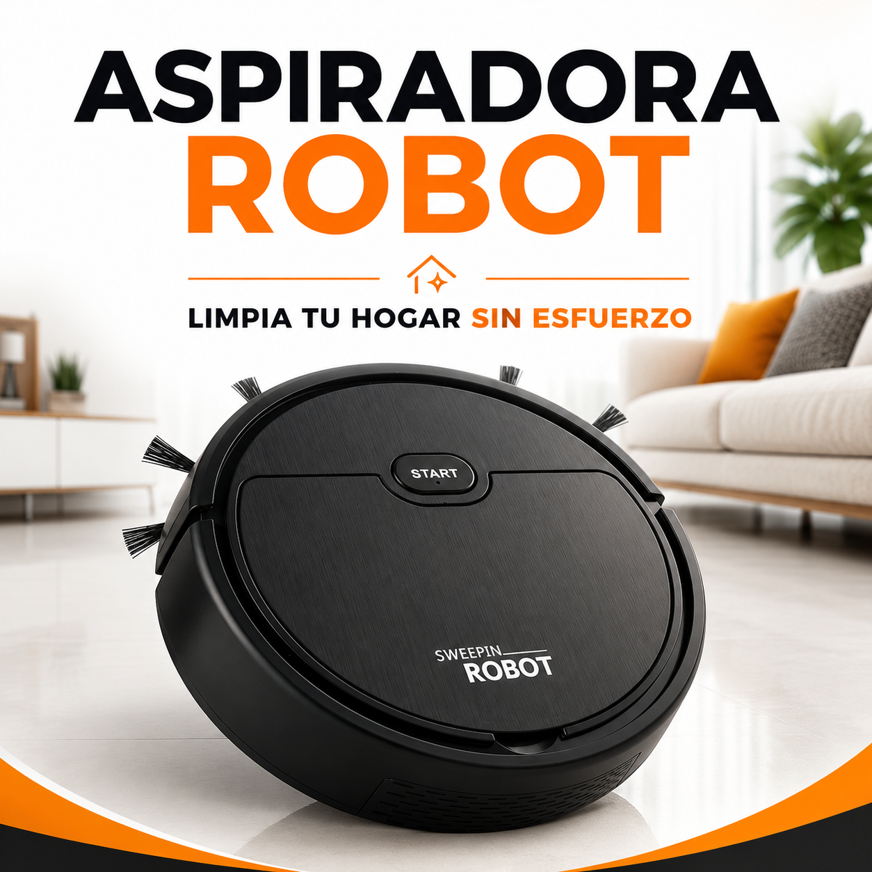 Aspiradora Robot — Limpia Tu Hogar Sin Esfuerzo