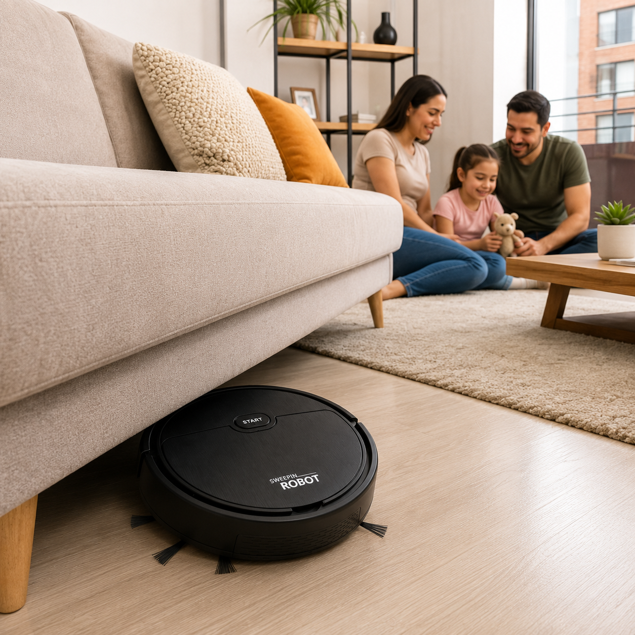 Aspiradora Robot — Limpia Tu Hogar Sin Esfuerzo